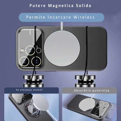 Komplet ovitek MagSafe + 2 zaščitni stekli za iPhone 15 Pro Max – Infostyle