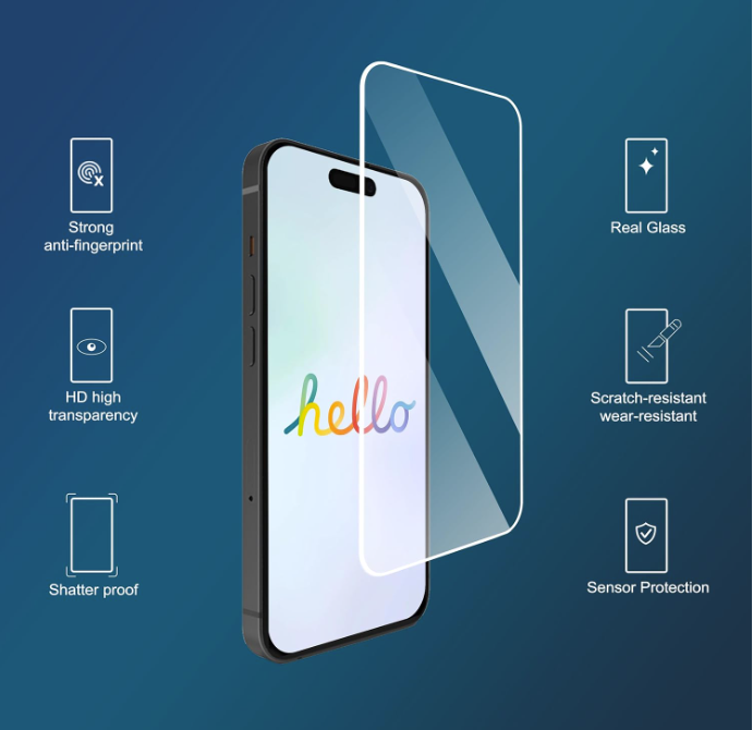 Komplet ovitek MagSafe + 2 zaščitni stekli za iPhone 15 Pro Max – Infostyle