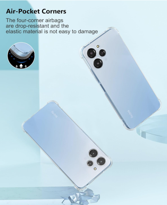 Silikonski ovitek "Matte Shockproof" za Xiaomi Redmi 12 – Infostyle