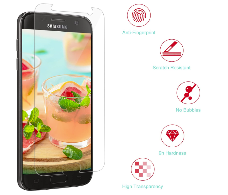 Zaščitno steklo za telefon Samsung Galaxy S7 (3 kosi) – Infostyle