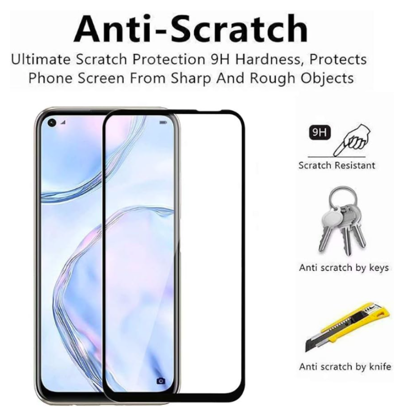 Zaščitno steklo "Black" in zaščita za kamero za Xiaomi Mi 11 (2 + 2 kosa) – Infostyle