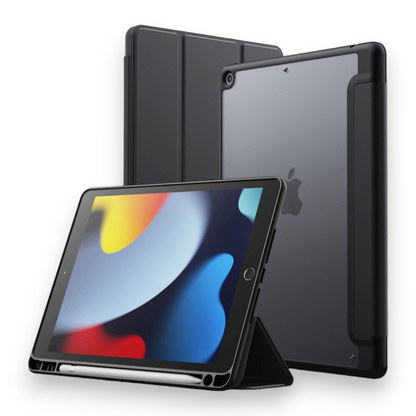 Preklopna torbica "Matte Transparent" za tablični računalnik Apple iPad 9/8/7 10.2" (2021/2020/2019) – JETech