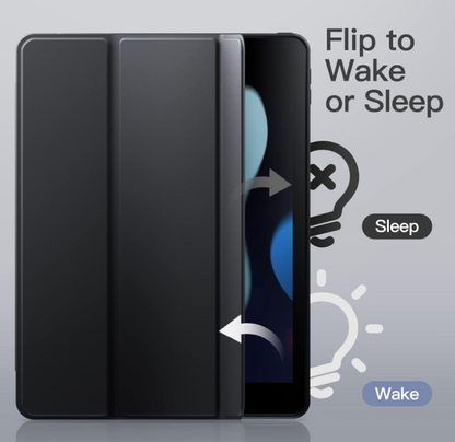 Preklopna torbica "Matte Transparent" za tablični računalnik Apple iPad 9/8/7 10.2" (2021/2020/2019) – JETech