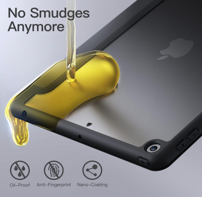 Preklopna torbica "Matte Transparent" za tablični računalnik Apple iPad 9/8/7 10.2" (2021/2020/2019) – JETech