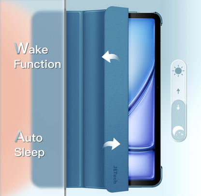 Preklopna torbica "Translucent" za tablični računalnik Apple iPad Air 4/5/6 (2020/2022/2024) 10.9" – JETech
