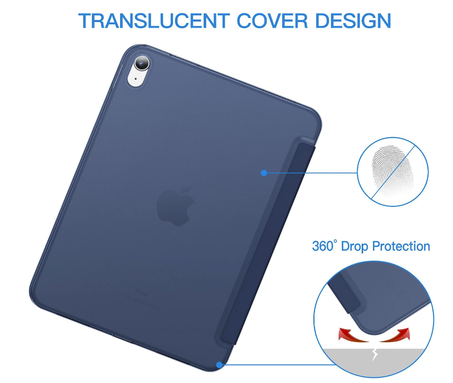 Preklopna torbica "Translucent" za iPad 10. generacija 10.9''/ iPad 11. generacije (2025, A16, 11”) – JETech