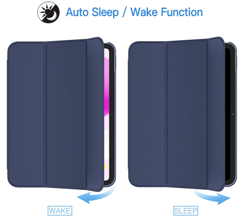 Preklopna torbica "Translucent" za iPad 10. generacija 10.9''/ iPad 11. generacije (2025, A16, 11”) – JETech