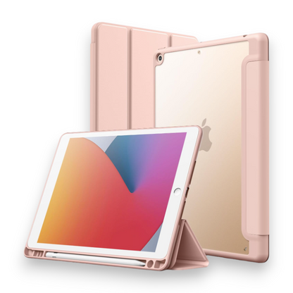 Preklopna torbica "Matte Transparent" za tablični računalnik Apple iPad 9/8/7 10.2" (2021/2020/2019) – JETech