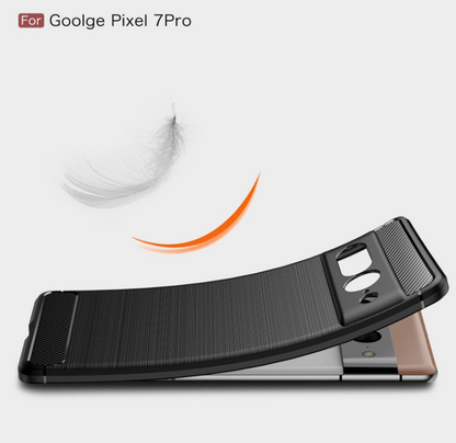 Silikonski ovitek "Carbon Fiber" za Google Pixel 7 Pro – Infostyle