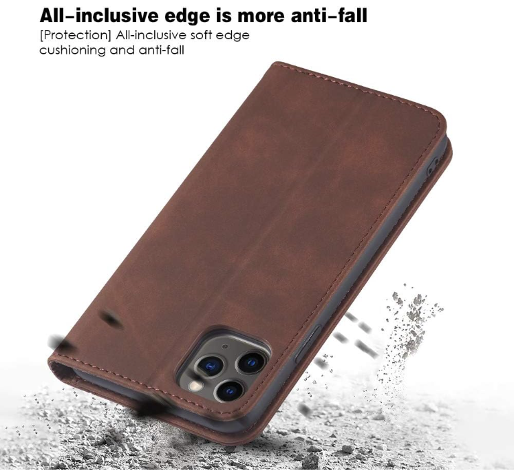 Preklopna torbica UEEBAI "Vintage Matte" za iPhone 13 Pro Max – Infostyle