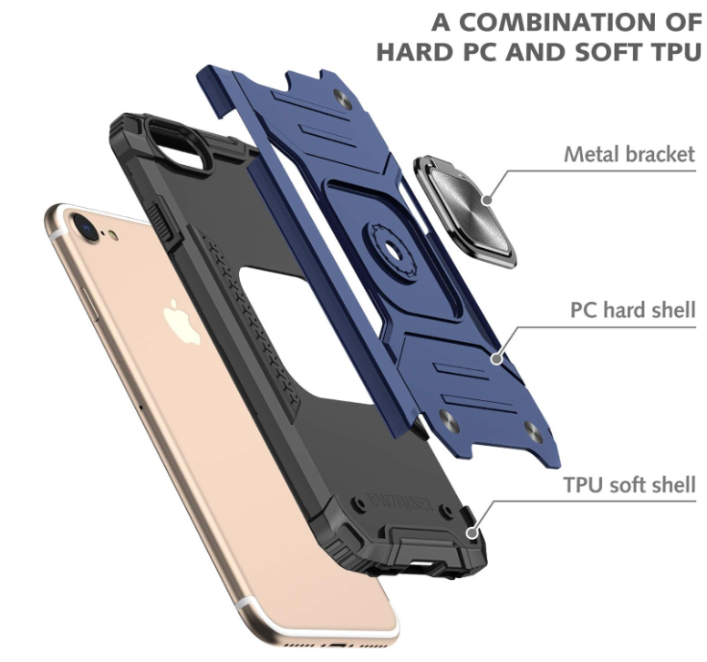 Ovitek "Ueebai armor ring" za Samsung Galaxy A52/A52s 5G – Infostyle