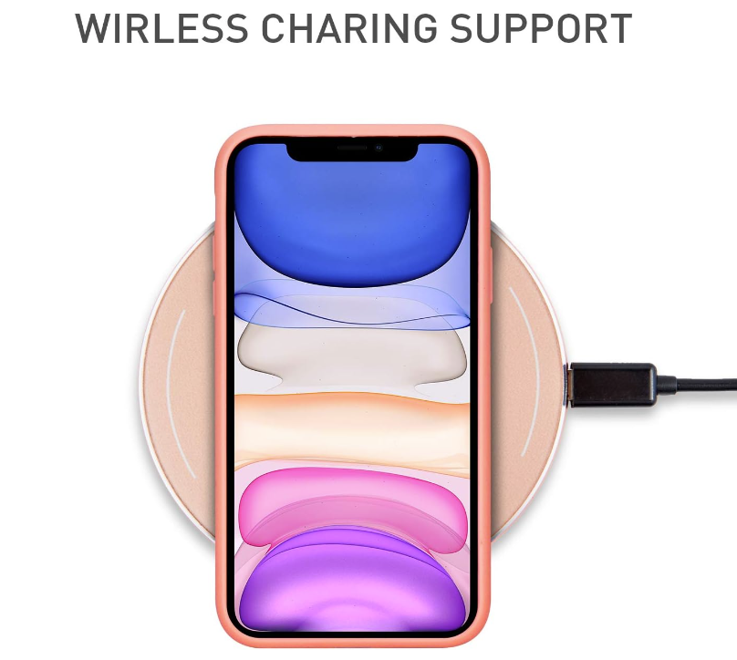 Ovitek "Ueebai lens" za iPhone 11 6.1" – Infostyle – Svetlo roza / PC + TPU silikon