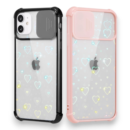 Ovitek "Ueebai lens" za iPhone 11 6.1" – Infostyle – Črna / PC + TPU silikon