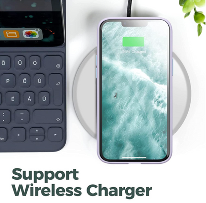 Ovitek "Transparent Marble" za iPhone 12 Pro Max – Infostyle – Svetlo zelena / PC + TPU silikon