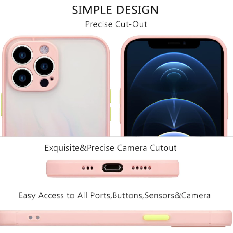 Ovitek "Transparent Marble" za iPhone 12 Pro Max – Infostyle