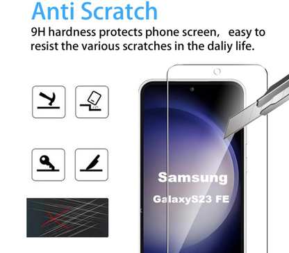 Zaščitno steklo "Effcotuo" za Samsung Galaxy S23 Fe (2 kosa) – Infostyle