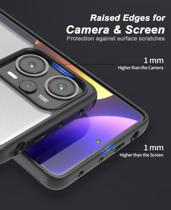 Ovitek "Foluu Hard" za Xiaomi Poco F5/Redmi Note 12 Turbo