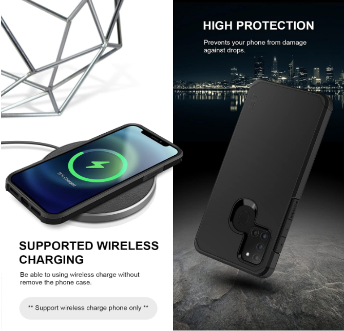 Silikonski ovitek "BEZ Robust" za Samsung Galaxy A21s
