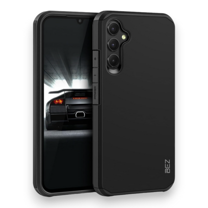 Silikonski ovitek "BEZ Robust" za Samsung Galaxy A54 5G – Črna / PC + TPU silikon