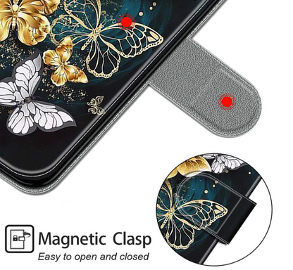 Preklopna torbica "Butterfly" za Samsung Galaxy A14 – Infostyle