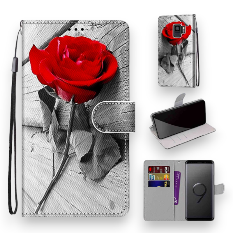 Preklopna torbica "Rose" za Samsung Galaxy S9 – Infostyle