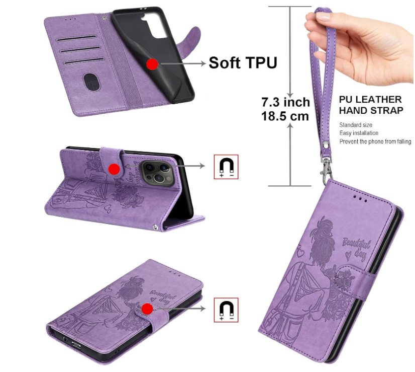 Preklopna torbica "Beautiful day" za Xiaomi Redmi Note 8 / Note 8 2021 – Infostyle