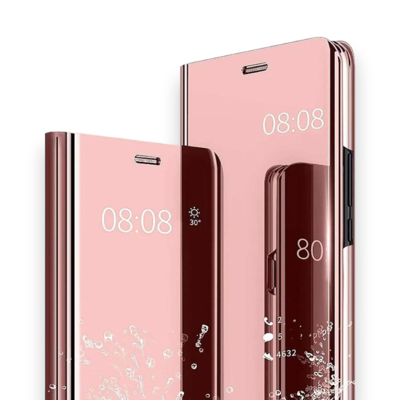 Preklopna torbica "Luxury" za Xiaomi Mi 11 – Infostyle – Svetlo roza / Umetno usnje + PC