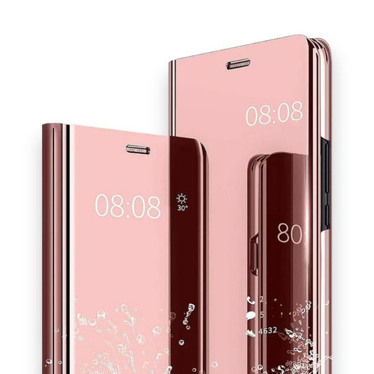 Preklopna torbica "Luxury" za Xiaomi Mi 11 – Infostyle – Svetlo roza / Umetno usnje + PC