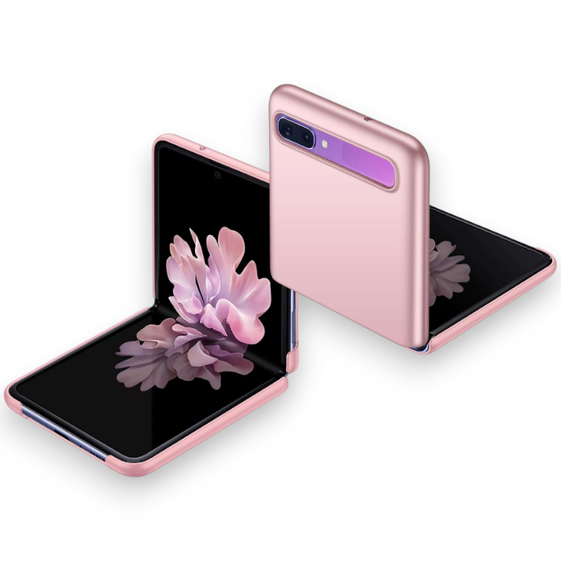 Ovitek "Hard Shell" za Samsung Galaxy Z Flip – Infostyle – Svetlo roza / PC