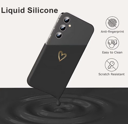 Komplet 2x silikonski ovitek "Heart" za Samsung Galaxy A54 5G – Infostyle