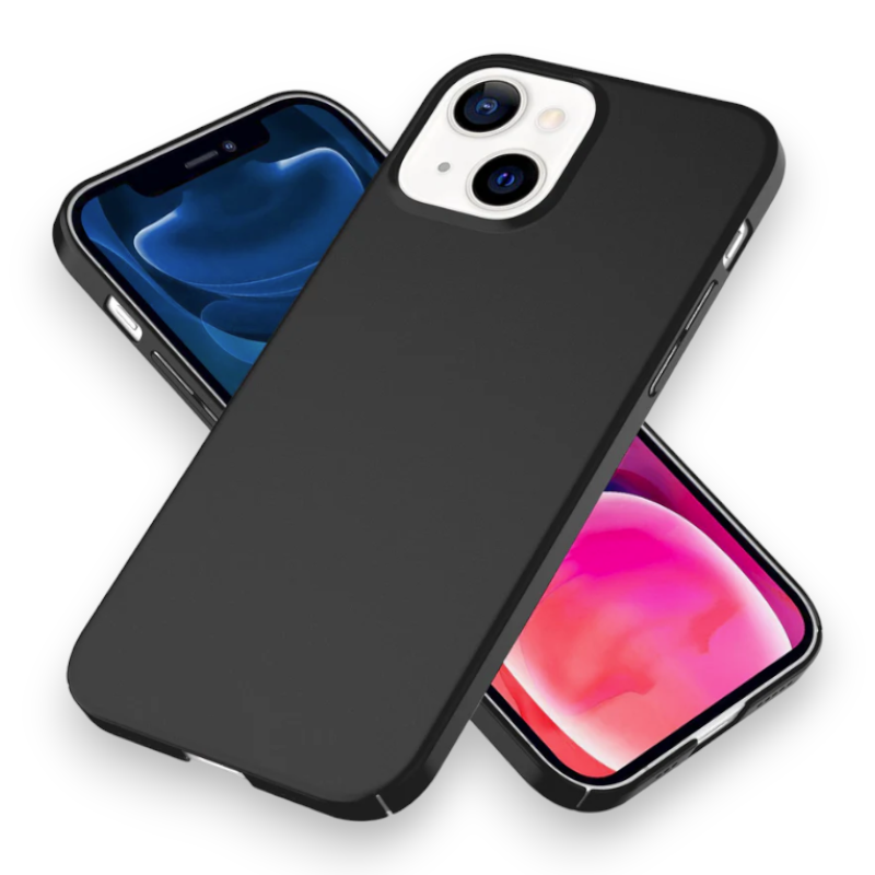 Ovitek "Ultra Slim Hard Nalia" za iPhone 13 – Črna / PC