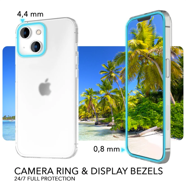 Komplet 2 zaščitni stekli+ ovitek "Ultra thin Nalia" za iPhone 14 Plus