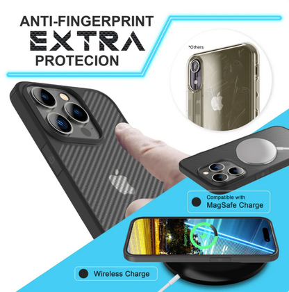 Ovitek "Semi-Transparent Carbon Nalia" za iPhone 14 Pro