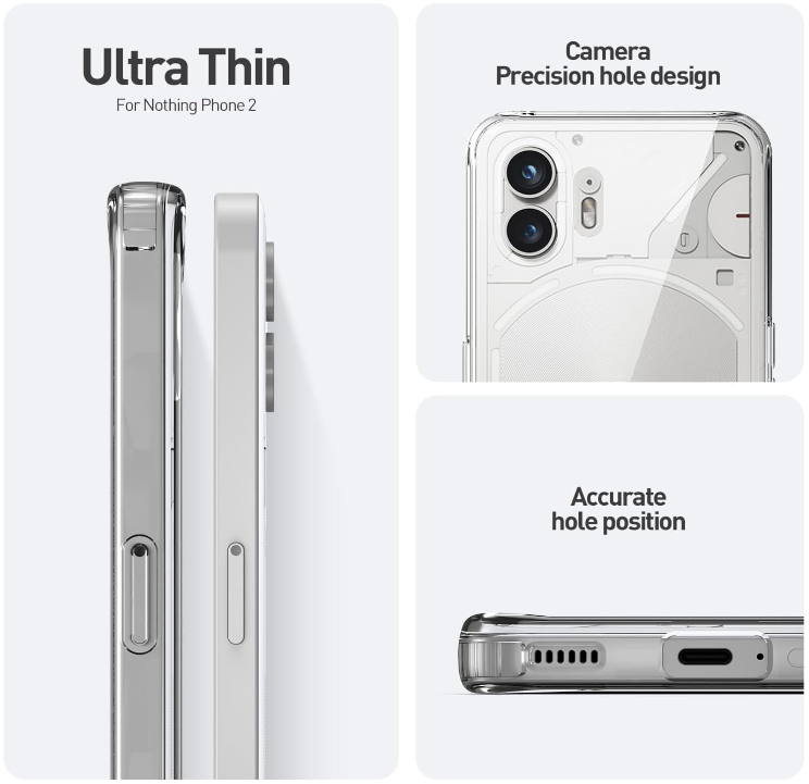 Ovitek "Rollincase Shockproof " za Nothing Phone 2 – Infostyle