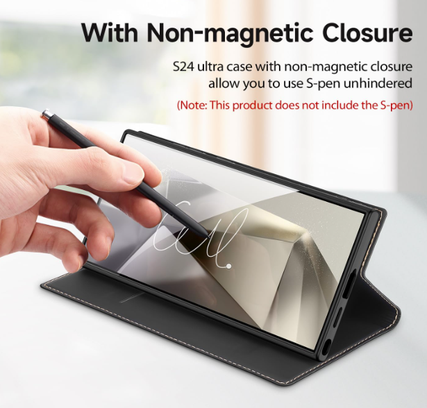 Preklopna torbica "Rollincase Flip" za Samsung Galaxy S24 Ultra – Infostyle