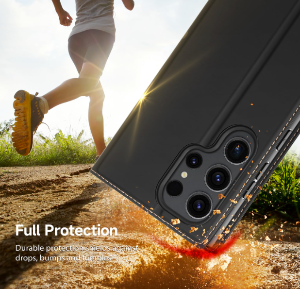Preklopna torbica "Rollincase Flip" za Samsung Galaxy S24 Ultra – Infostyle