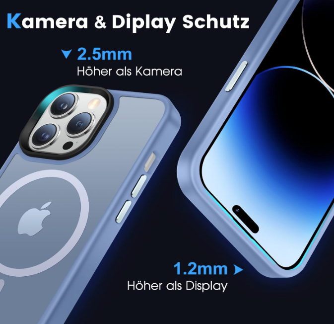 Ovitek "HuwaiH MagSafe Translucent" za iPhone 14 Pro – Infostyle