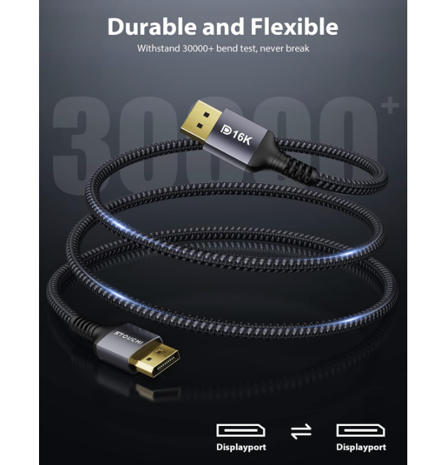 Stouchi 16K DisplayPort 2.1 (2m)