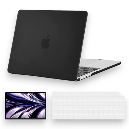 3-delni komplet "Matte" zaščite za prenosni računalnik MacBook Air M2 13.6" 2022 – BlueSwan