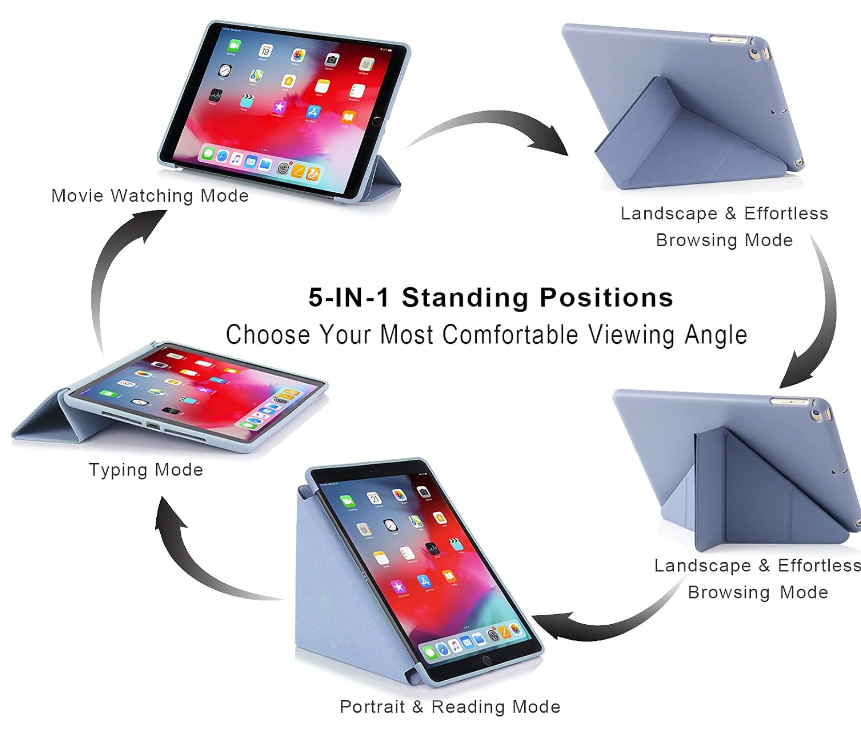 Preklopna torbica "Origami" za tablični računalnik Apple iPad 9.7" (6th 2018/5th 2017 gen.) – Infostyle
