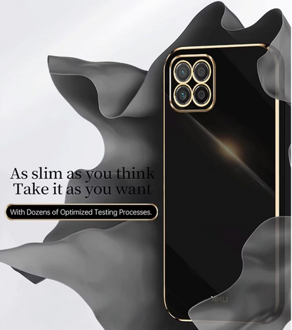 Silikonski ovitek "Gold Edging" za Honor X8a – Infostyle