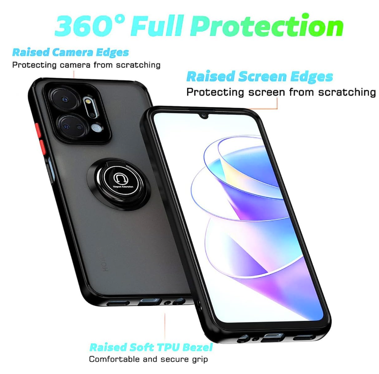 Ovitek "360° ring" za Honor X7a – Infostyle