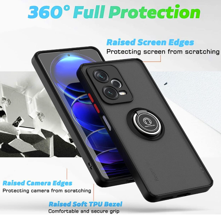 Ovitek "360° ring" za Xiaomi Poco X5 Pro – Infostyle