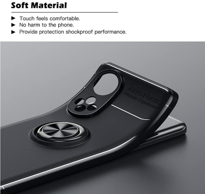 Silikonski ovitek "Ring Holder" za Huawei Nova 9 – Infostyle
