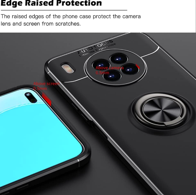 Silikonski ovitek "Ring Holder" za Huawei Nova 8i/Honor 50 Lite – Infostyle