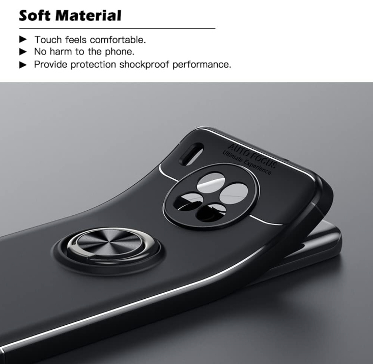 Silikonski ovitek "Ring Holder" za Huawei Nova 8i/Honor 50 Lite – Infostyle