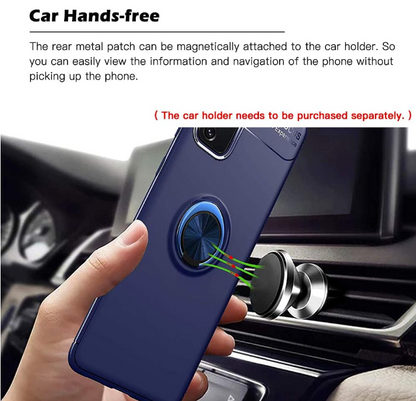 Silikonski ovitek "Ring Holder" za Huawei Nova 8i/Honor 50 Lite – Infostyle