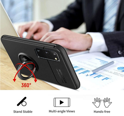 Silikonski ovitek "Ring Holder" za Huawei Nova 8i/Honor 50 Lite – Infostyle