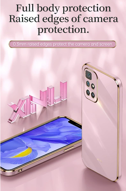 Silikonski ovitek "Gold Edging" za Realme GT Neo 2 – Infostyle