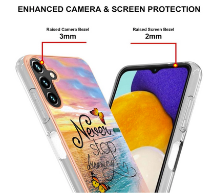 Silikonski ovitek "Never stop dreaming" za Samsung Galaxy A34 5G – Techsuit